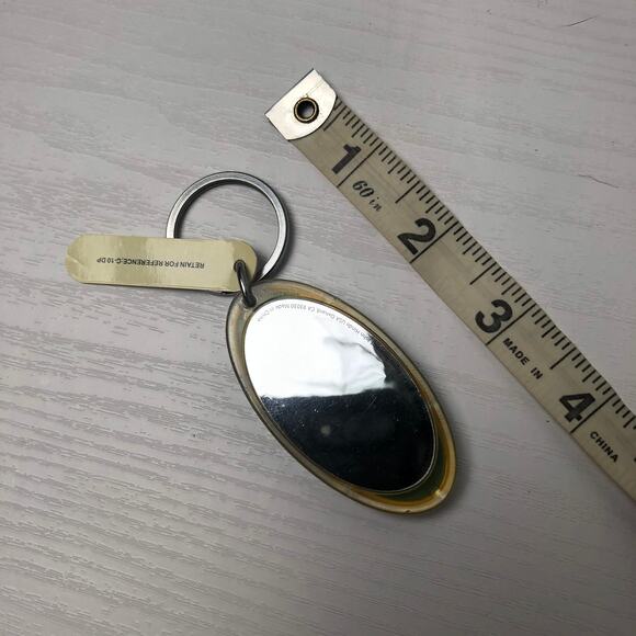 Customized Name TAYLOR Solar Flashing Keyring Keychain Yellow Green - Picture 7 of 7